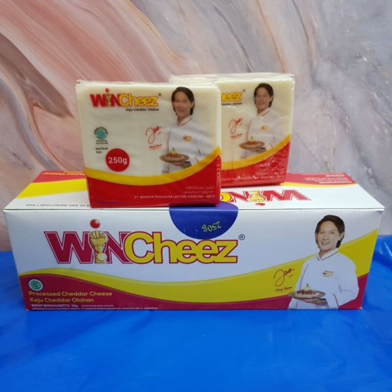 

Keju Cheddar Olahan Wincheez 250gr