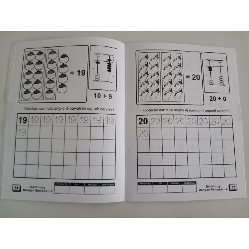 Jual Buku Anak Lancar Berhitung Dengan Sempoa Jilid 1 Dan 2 Untuk Tk Dan Sd Serba Jaya Indonesia Shopee Indonesia