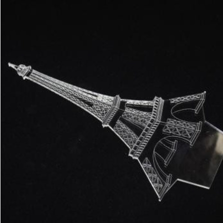 Lampu 3D LED Transparan Desain Eiffel Tower CNS