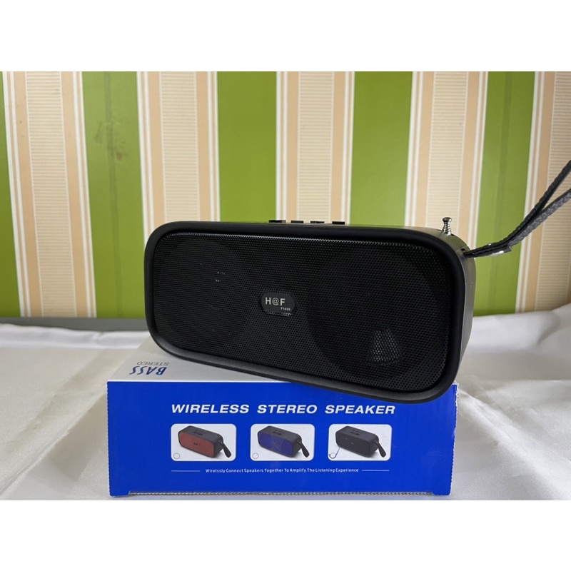 Wireless stereo speaker bluetooth FM radio HF 10