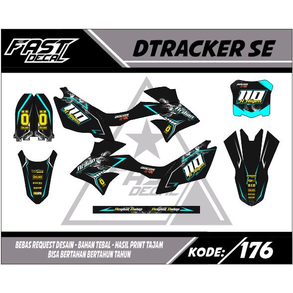 Decal stiker dtracker se 176
