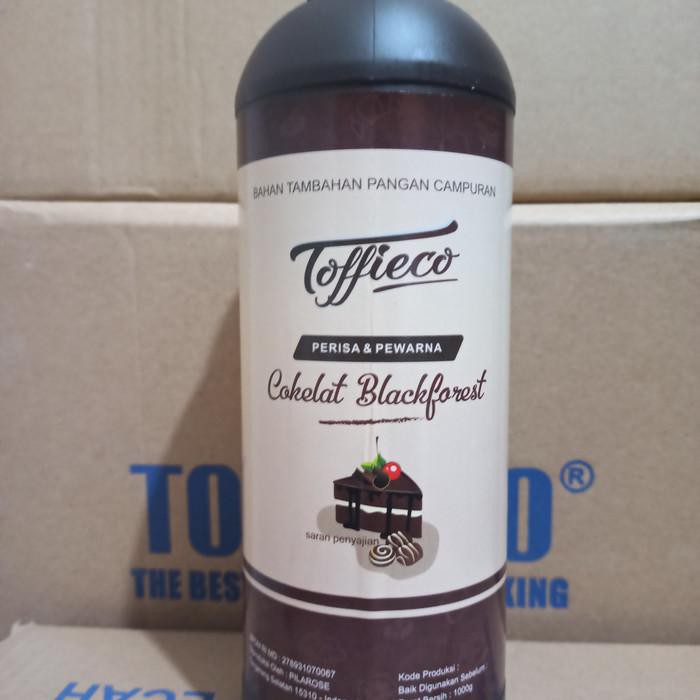 

Perisa / Pasta Coklat Blackforest Toffieco 1Kg.