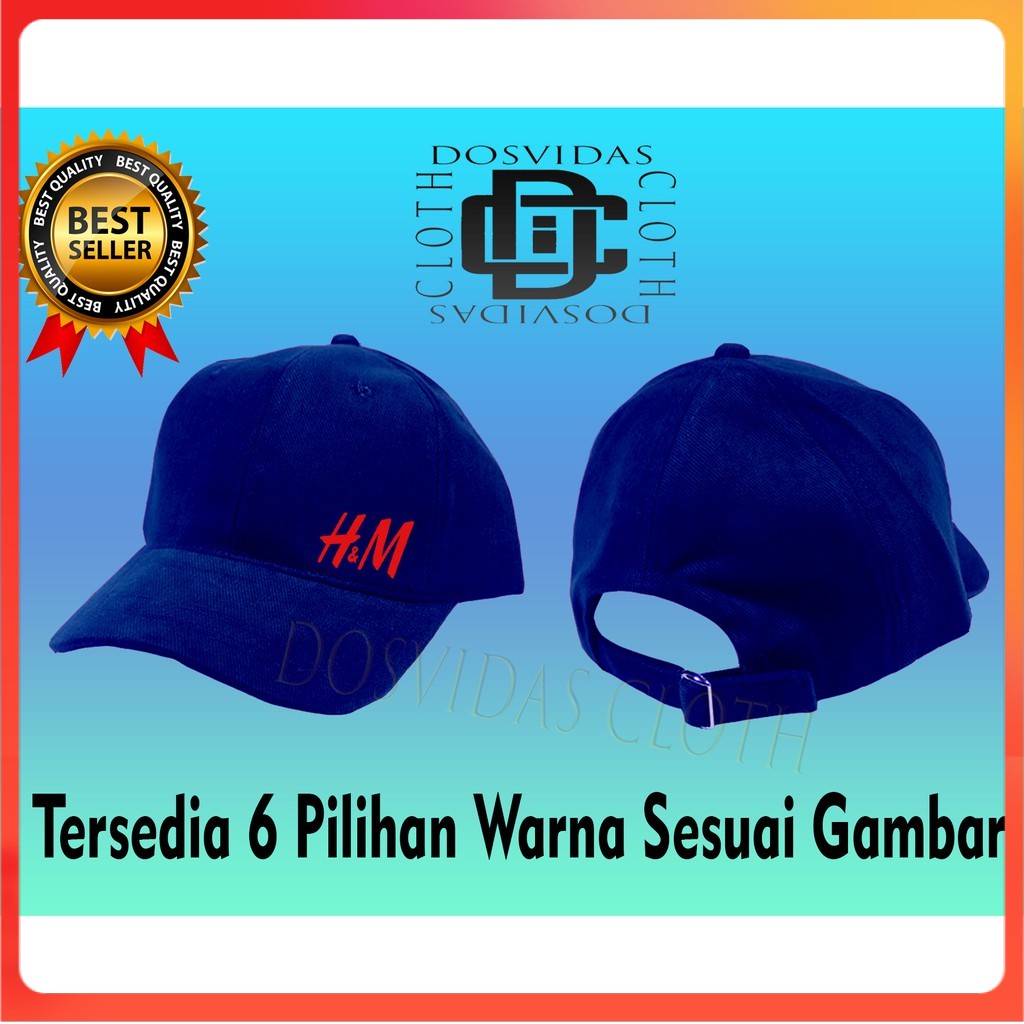 Topi Baseball H&M H M keren BERKUALITAS  Pria Wanita HM COD