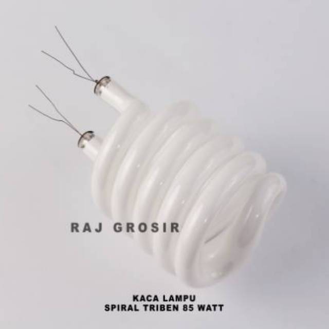 Kaca Lampu Spiral Triben 85 Watt (GRATIS BUBBLE WRAP)