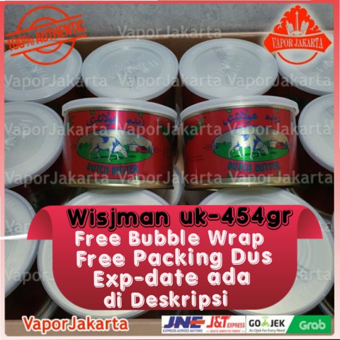

butter-mentega- mentega wisman 454gr - butter h.j. wijsman & zonen b.v 454gr -mentega-butter.