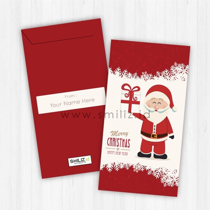 

Amplop Angpao Natal Santa Claus Lucu 2027
