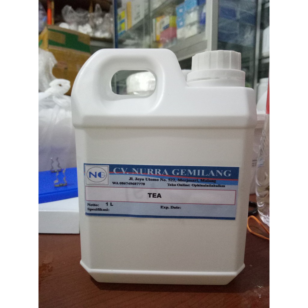 

Triethanolamine/TEA /Emulgen (Teknis Grade) Kemasan 250 ml