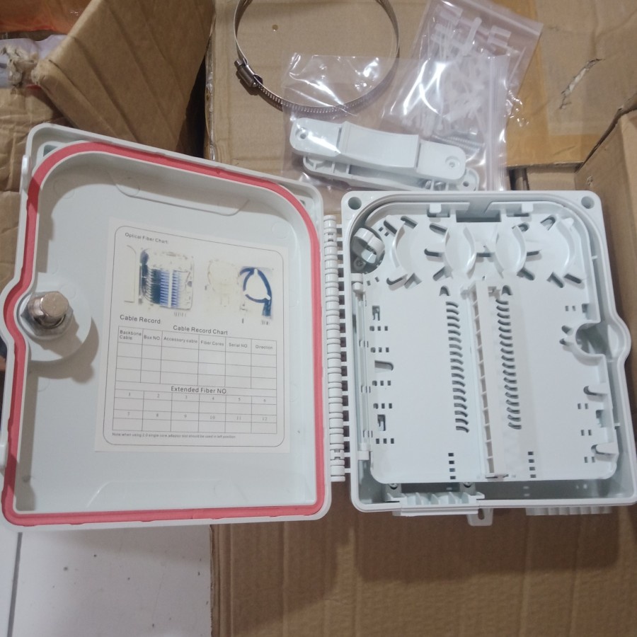 BOX ODP 12 CORE FIBER OPTIC