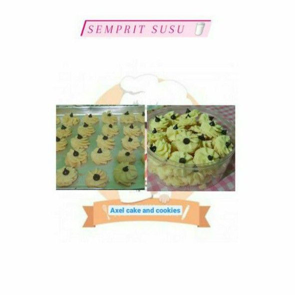 

Kue kering lebaran Semprit Susu murah
