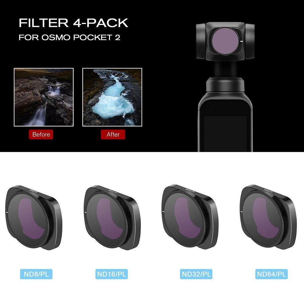 Preva For DJI Pocket 2filter Lensa Kamera Film Pelindung Lensa Baru