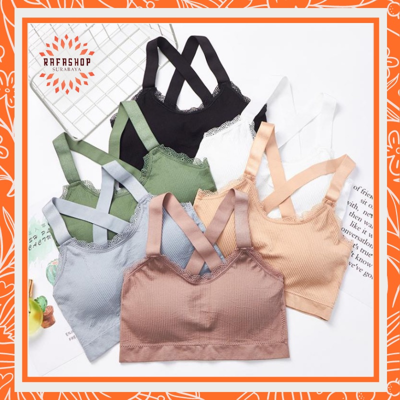 Jual Undr Bra Rajut Besar Tali Silang Busa Gr Indonesia Shopee