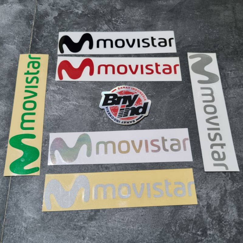 STICKER STIKER MOVISTAR PANJANG CUTTING