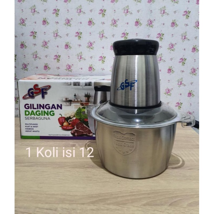 BLENDER DAGING GSF STAINLESS G-3802 CAPSULE CUTTER UKURAN BESAR blender daging meat blender