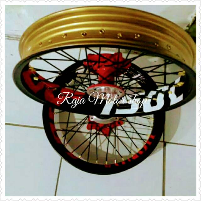 Velg Sprint Xd costum SuperMoto set Honda CRF 150L ring 17 x 250/300