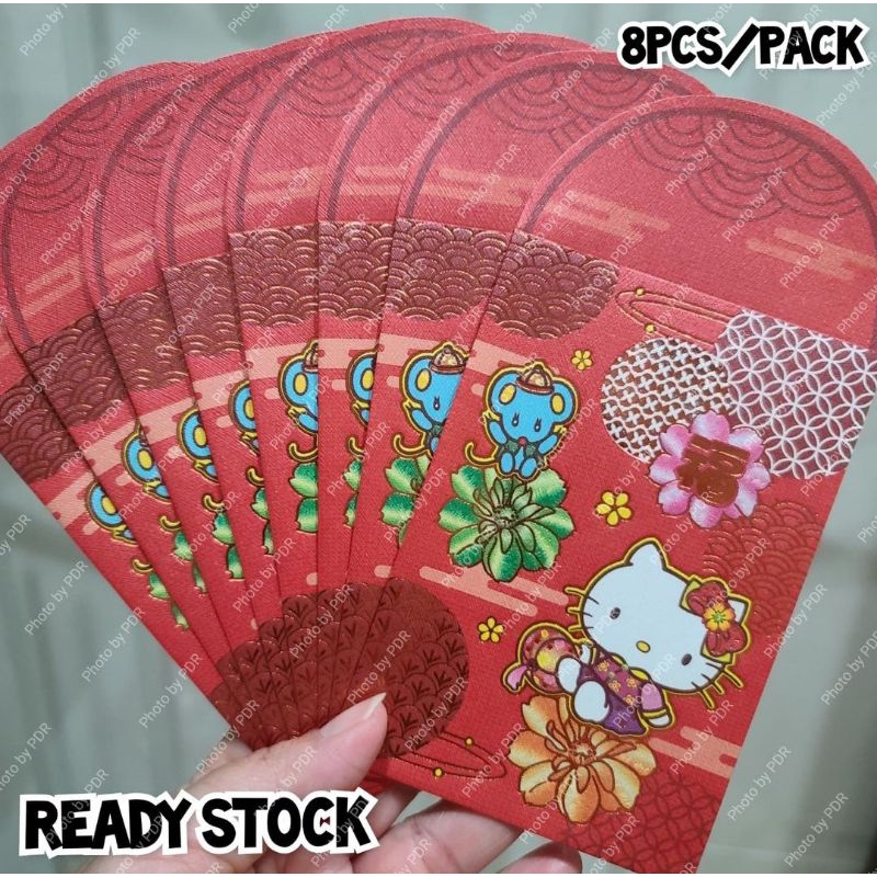 

Angpao Merah Isi 8 Pcs Imlek CNY Sincia Lebaran Sanrio Karakter Hello Kitty