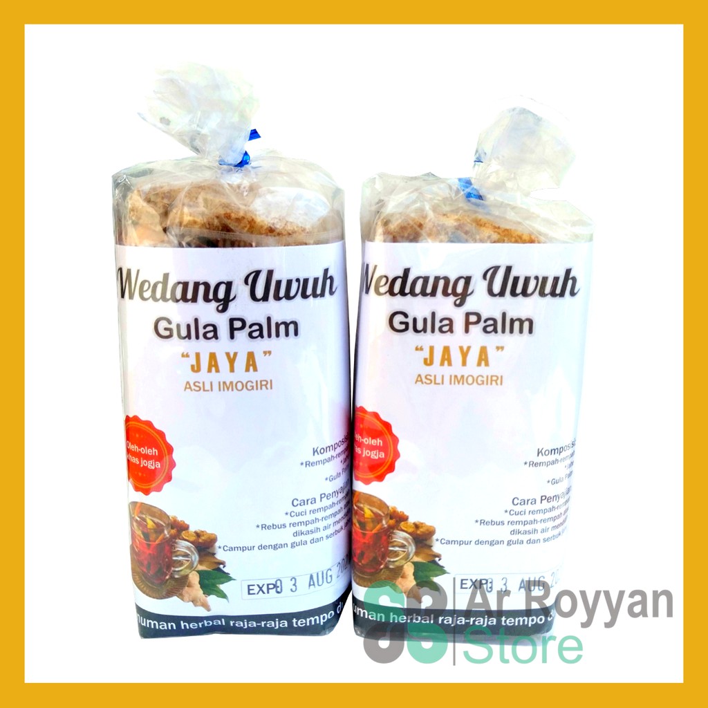 

WEDANG UWUH GULA PALM ASLI KOMPLIT KHAS IMOGIRI ISI 5 MURAH