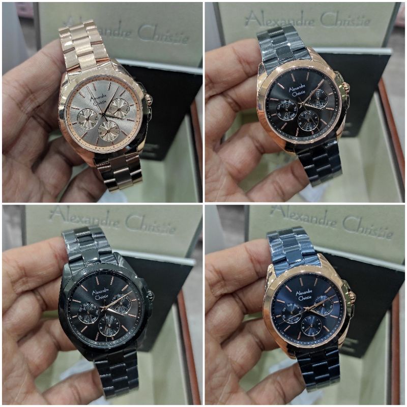 JAM TANGAN WANITA ALEXANDRE CHRISTIE AC 2977 NEW AC2977 STAINLESS STEEL ORIGINAL