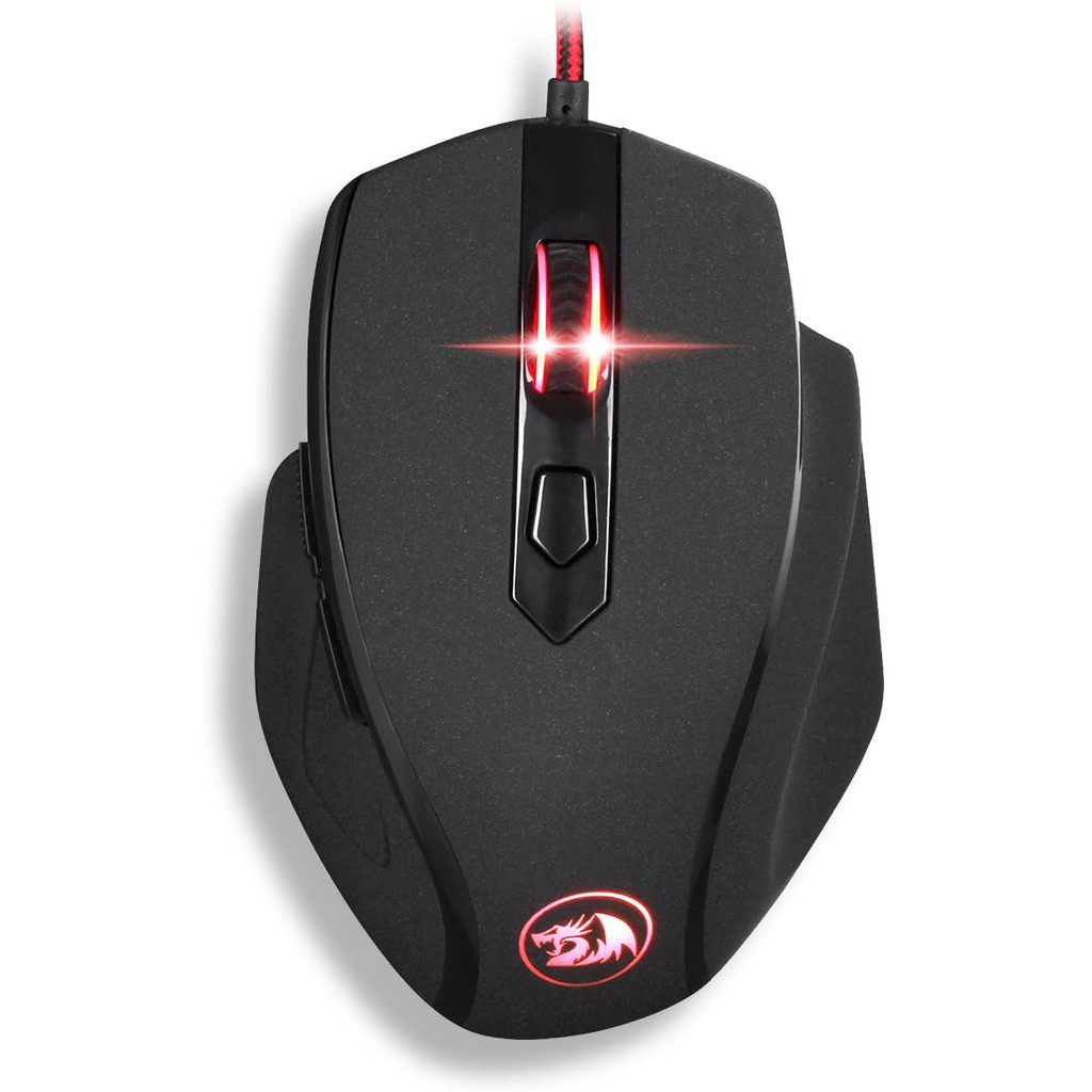 Redragon Mouse Gaming Wired Optical 3200 DPI Macro M709-1 Tiger 2