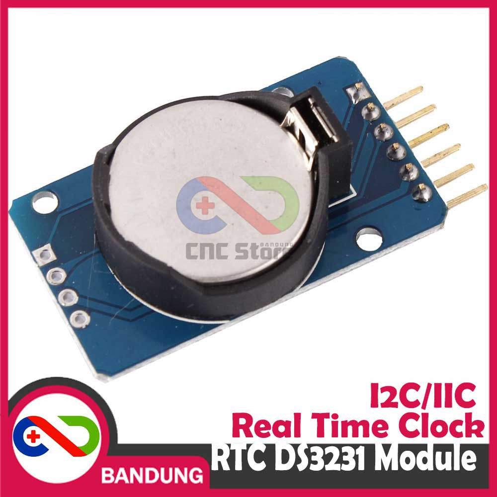 RTC DS3231 SERI SN REAL TIME CLOCK I2C + BATTERY MODULE MODUL DS3231SN