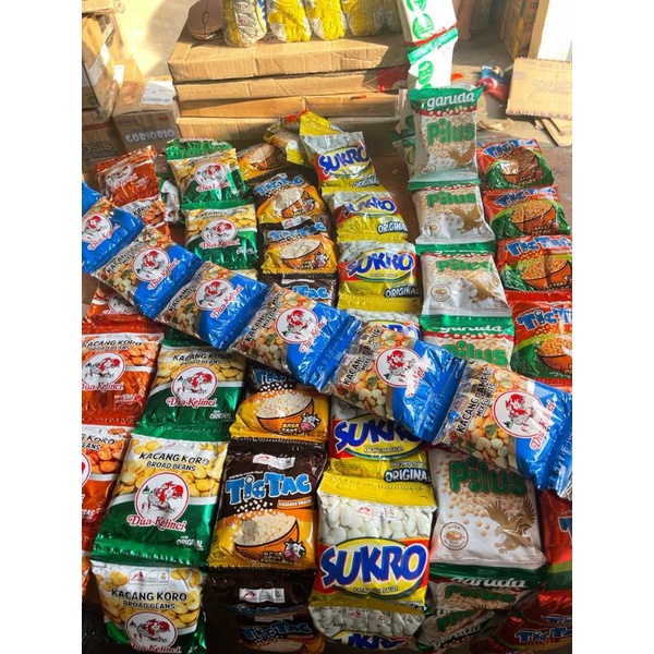 

Aneka Kacang isi 10 Bungkus