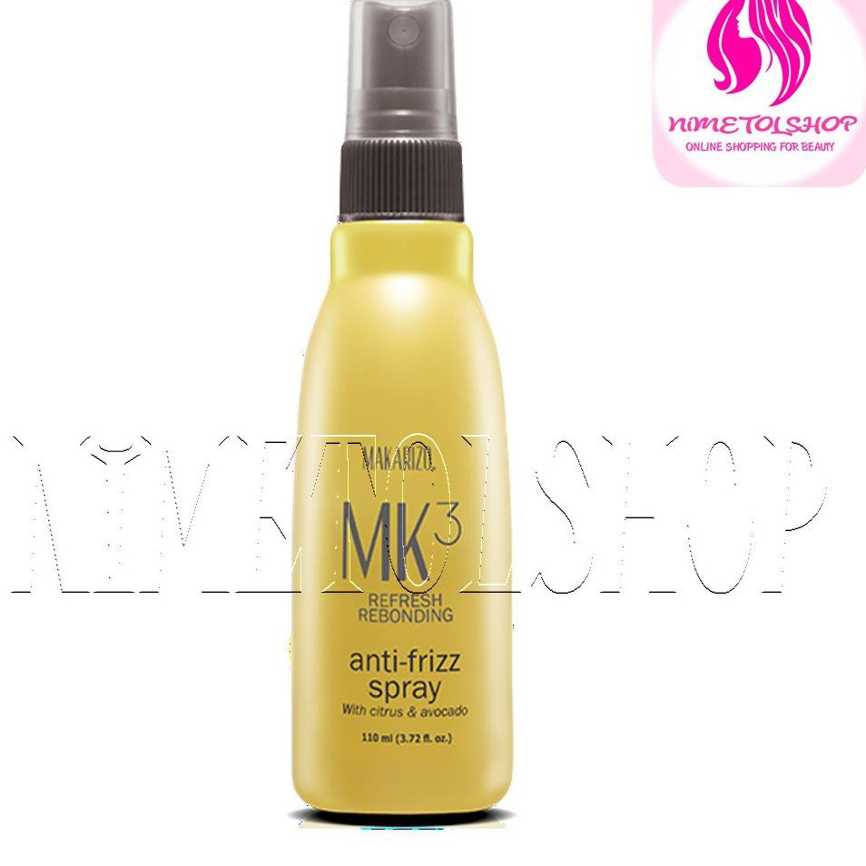 A.1.W.0.0.5MAKARIZO Mk3 Refresh Rebonding Anti Frizz Spray 110ml Vitamin Rambut Kering / Rapuh / Rus