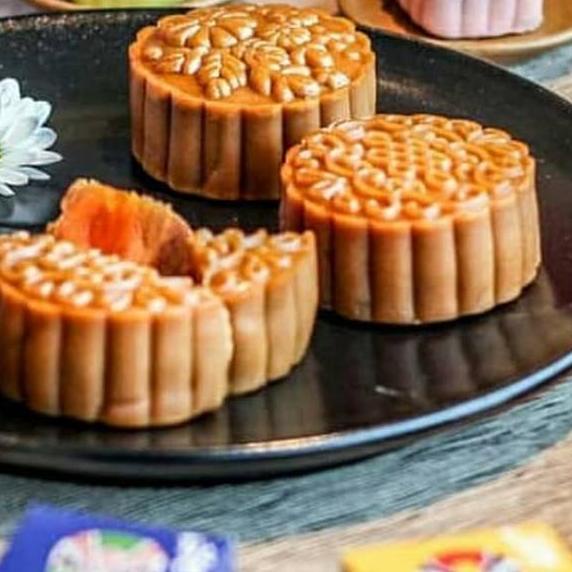 

ジ Mooncake Moon cake Kue Bulan Halal Promo