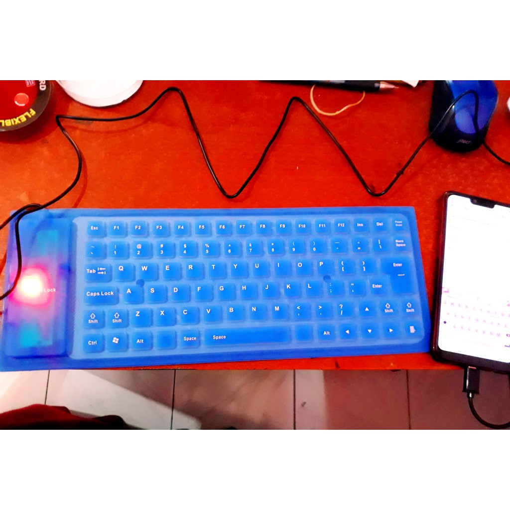 Trend-Keyboard USB Flexible Mini + OTG MIKRO