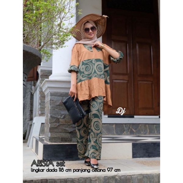 BATIK STELAN WANITA KEKINIAN BATIK MODERN