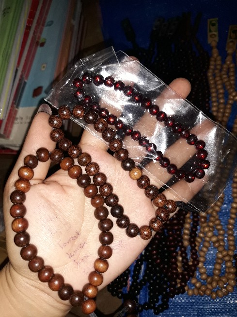 Gelang Kayu Galih Asem Gali Asem Ukuran 7mm Bukan Kayu Liwung Kelor Hitam Setigi Nibung