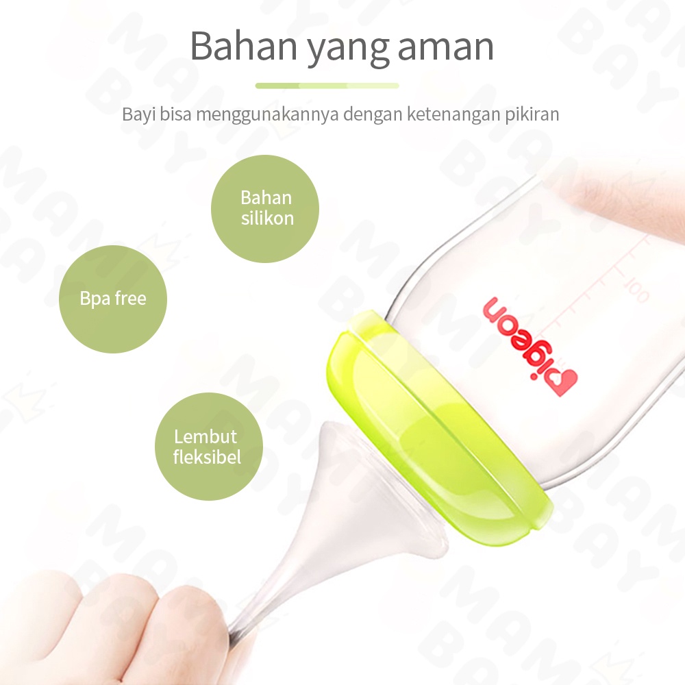 Mamibayi Dot bayi untuk pigeon mengganti nipple dot bahan silikon 5cm-1