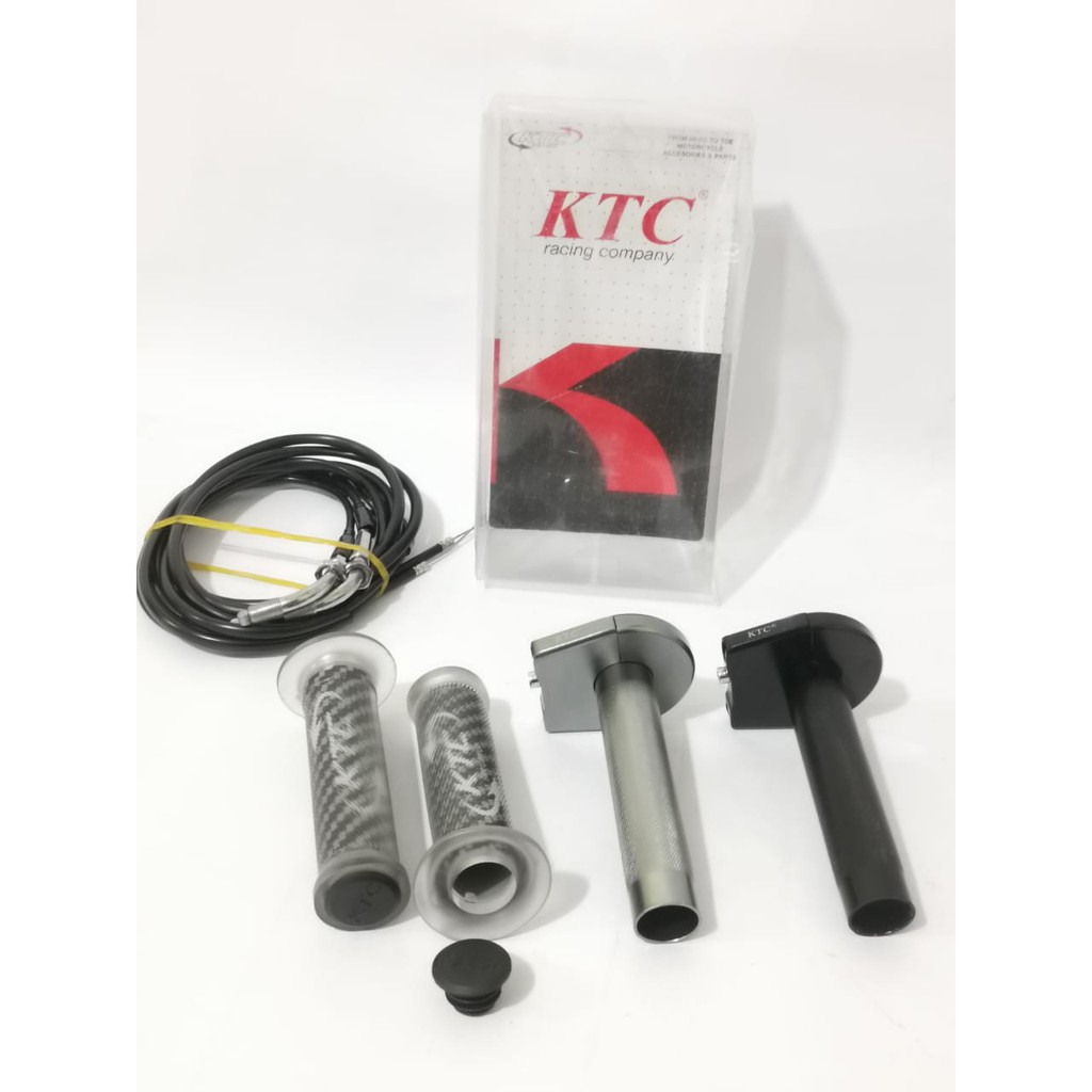 GAS SPONTAN KTC RACING UNIVERSAL CNC NMAX AEROX PCX VARIO FREE GRIP