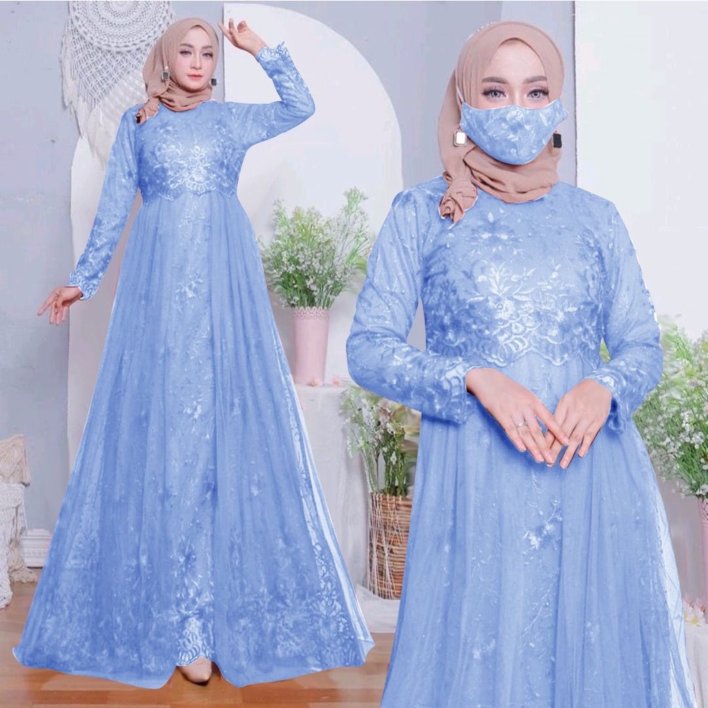 [NEW] MAXI DRESS GAMIS TERBARU / GAMIS PESTA KONDANGAN / GAMIS BRUKAT / BAJU GAMIS / GAMIS LEBARAN / BAJU PESTA WANITA MUSLIM / PAKAIAN WANITA / BAJU WANITA / GAMIS BUSUI / GAMIS MUSLIMAH / KEBAYA / #LVMARGARET