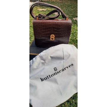 audrey bag buttonscarves brown
