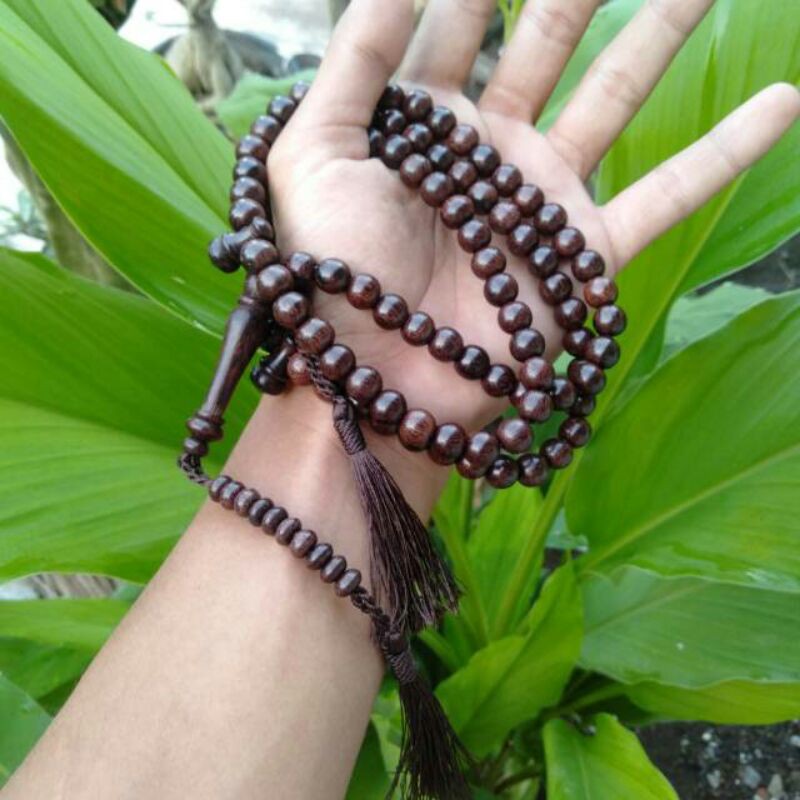 TASBIH KAYU GALIH ASEM ASLI 8 MM CLW