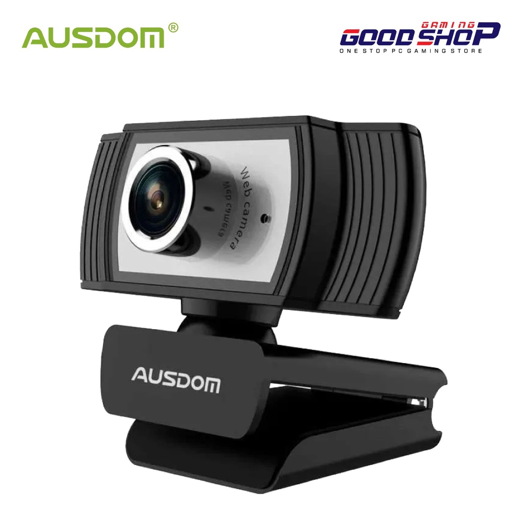 Ausdom Webcam 1080P with Microphone Manual Focus - AW33