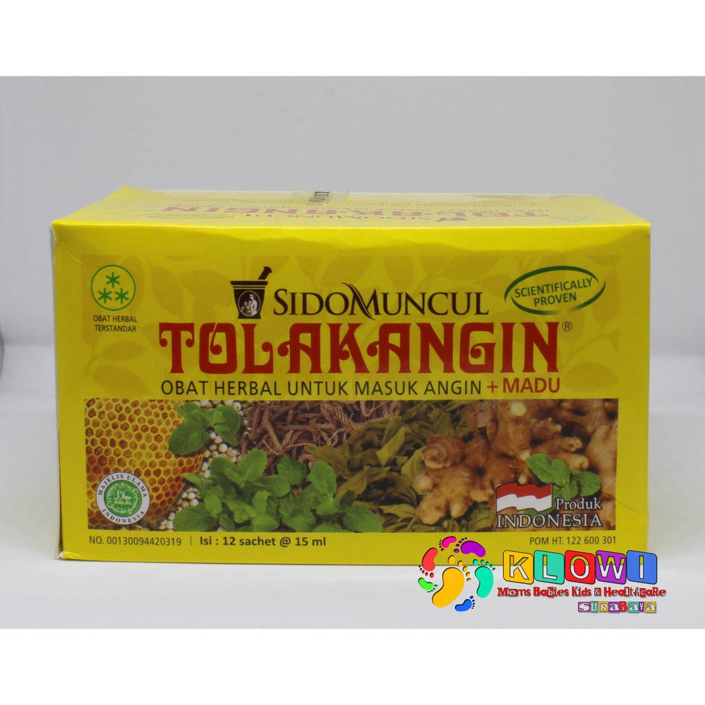 TOLAK ANGIN CAIR + MADU 15 ML 1BOX (12 SACHETS)