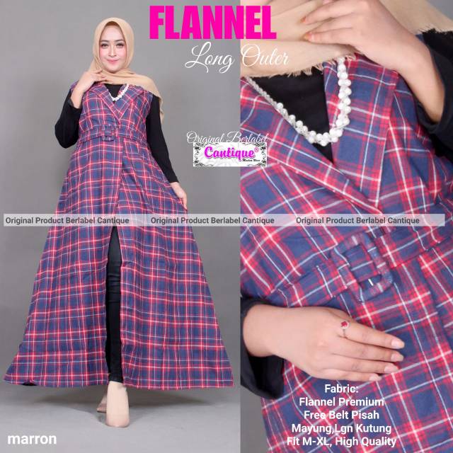 Flannel long outer
