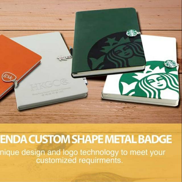 

Agenda memo planner custom clip metal magnet