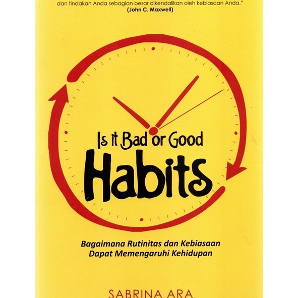 Gramedia Surabaya - Is It Bad Or Good Habits