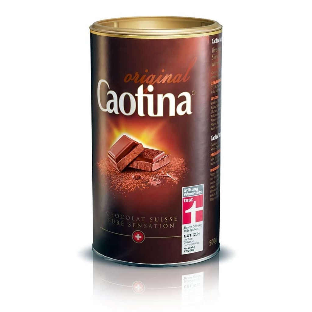 

Caotina Original Milk Dark White Chocolate Drink Hot Cocoa Coco Instant Beverage Mix Iced Chocolate Drink Minuman Instan Coklat