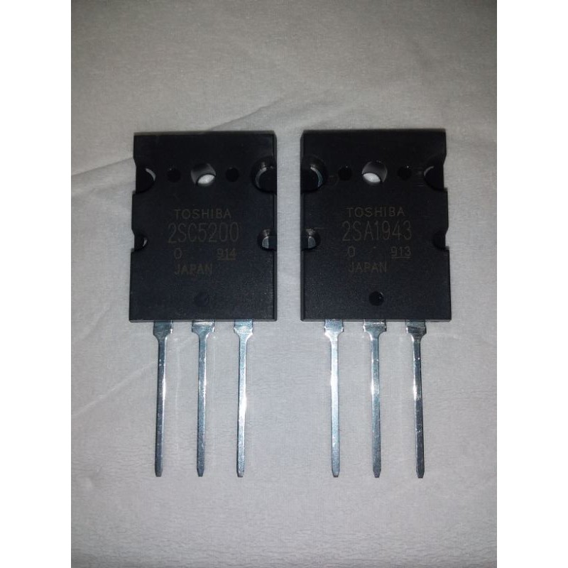 transistor Toshiba 2SC5200 2SA1943 lot 914/913
