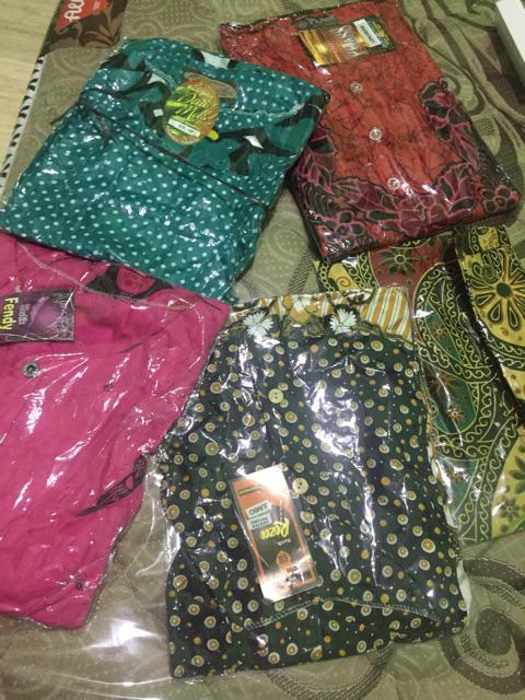 Jumbo Shinta / Atasan Pria Big Size Jumbo Xl Ld 110 / Atasan Batik Wanita Fitri Batik Asifa Fashion