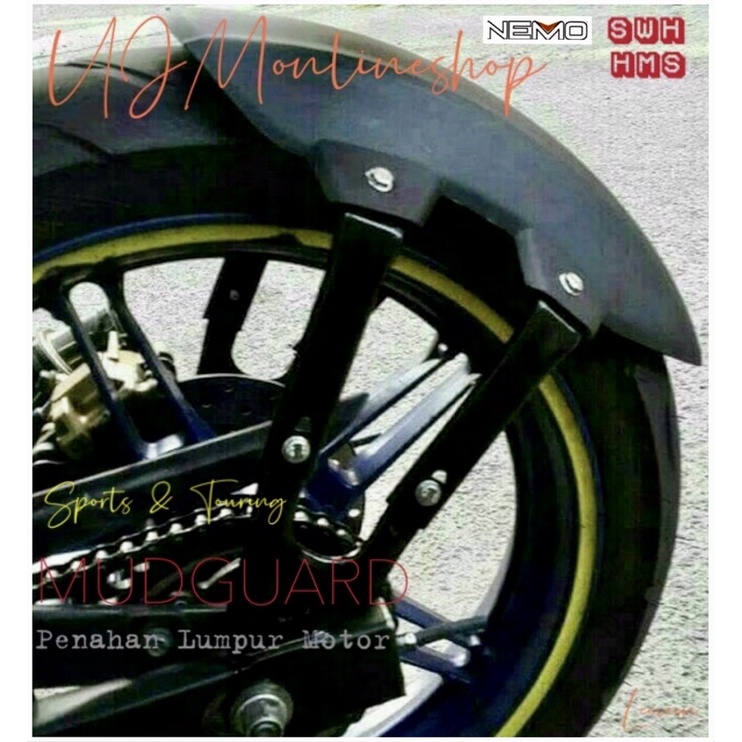 Mudguard/Mud Guard Penahan Lumpur Buat Mx New135/Mx King/Gsx/Vixion/Cb150r/Bison/Sonic/Gtr150/Fu Old &amp; New Dan Dll