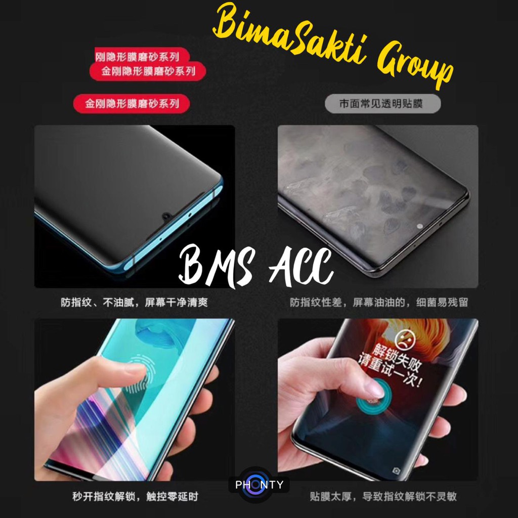 Antigores Hydrogel Glare Anti Minyak Matte Full Screen Iphone 10 X XS XR XS MAX