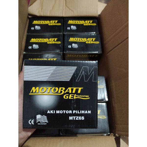 Aki motor MOTOBATT  MTZ6S