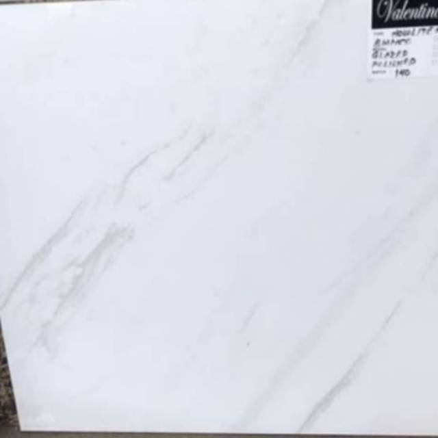 Granit 80x80 White Series Valentino Grade A - 3 Motif - Free Ongkir
