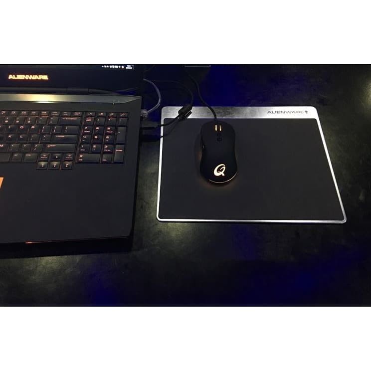 Mousepad gaming logam laptop Alienware MSI ROG razer