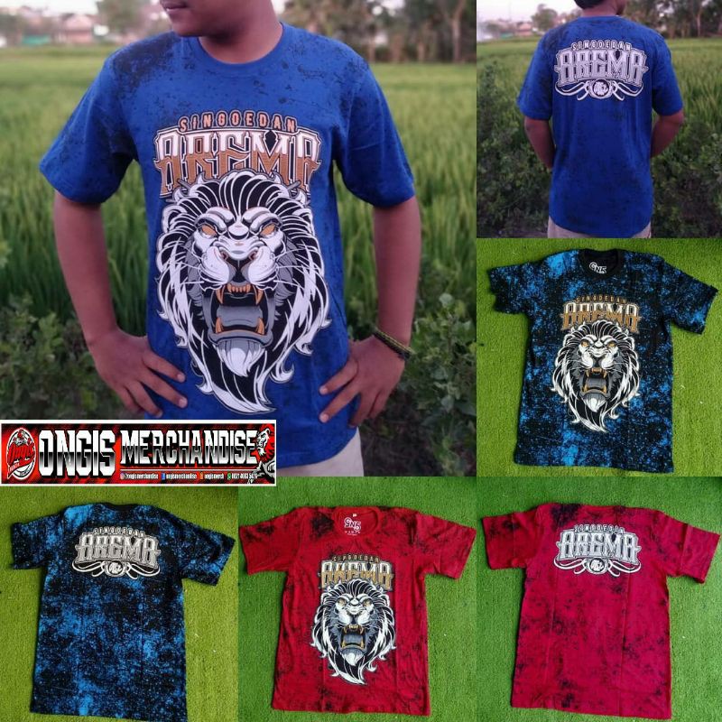  kaos  arema  baju arema  aremania singo edan Shopee  Indonesia