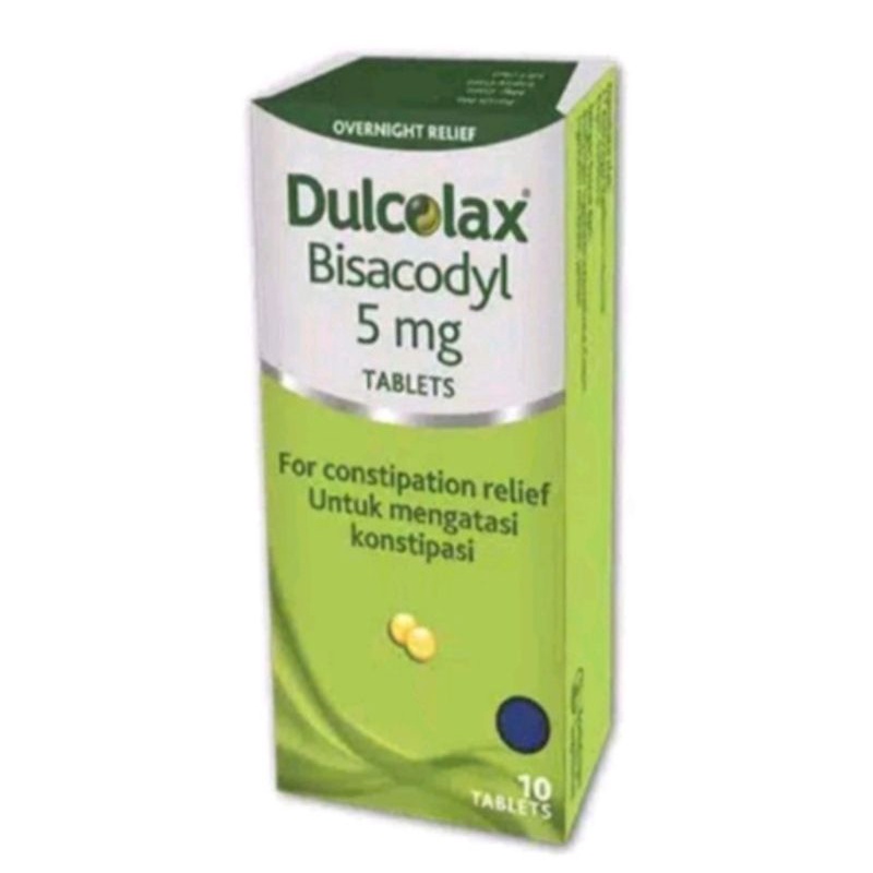 Dulcolax bisacodyl 5mg isi 10 tablet.