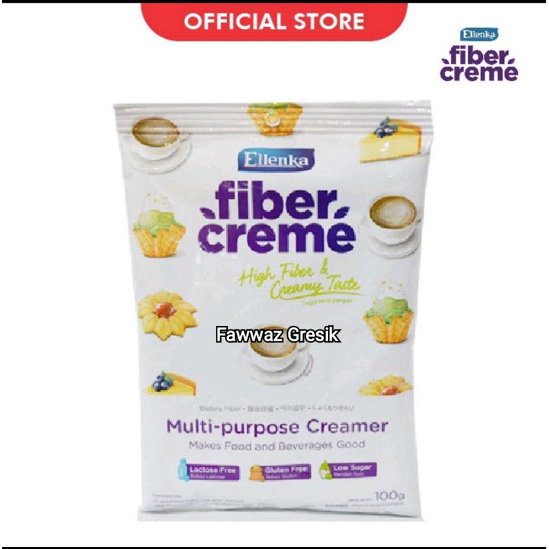 Fiber Creme 100gr Sachet / Pengganti Susu, Santan FiberCreme 100 gr